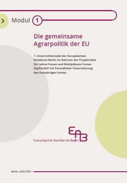 Die gemeinsame Agrarpolitik der EU